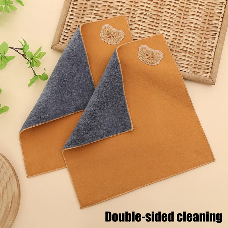 New Double-sided Suede Bear Towel Absorbent And Residue-free Suede Car Cleaning Towel Household Cleaning Cloth Extra Thick
New Double-sided Suede Bear Towel Absorbent And Residue-free Suede Car Cleaning Towel Household Cleaning Cloth Extra Thick