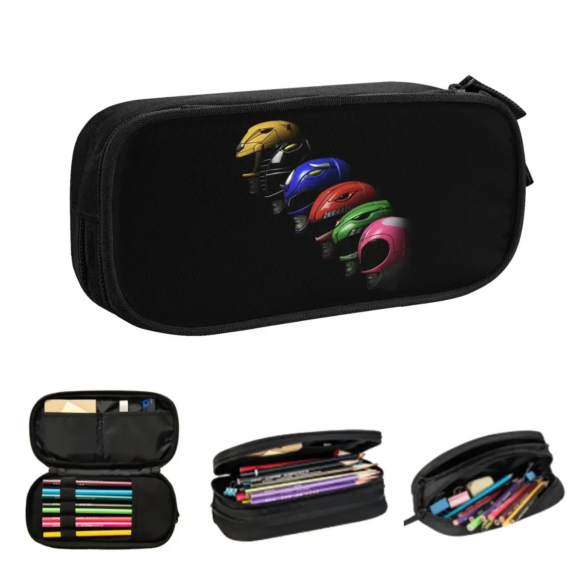 Mighty Morphin Power Ranger Pencil Cases for Students School Pen Box Pencil Bag Large Capacity Pencil Pouch Storage Supplies
Mighty Morphin Power Ranger Pencil Cases for Students School Pen Box Pencil Bag Large Capacity Pencil Pouch Storage Supplies