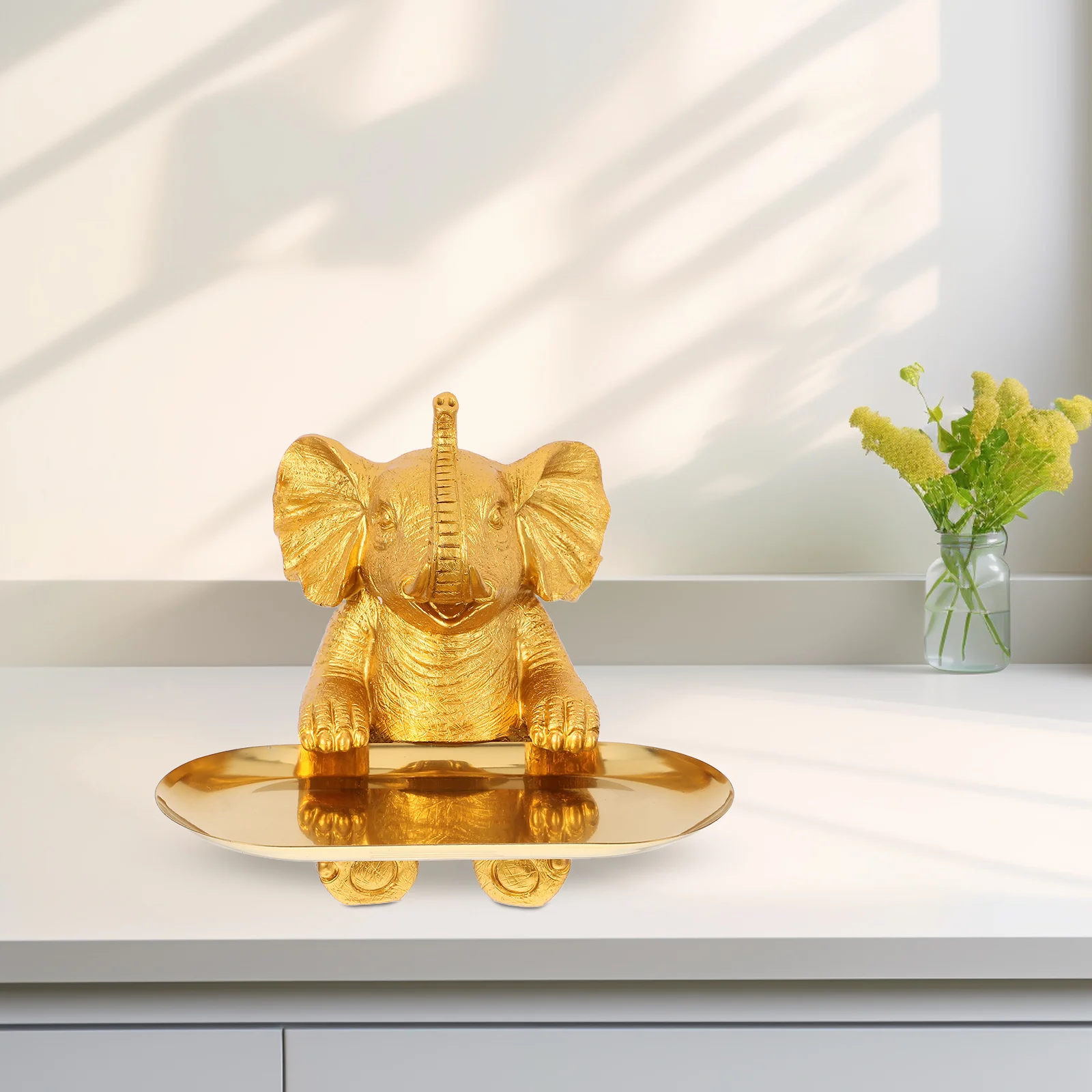 1pc Elephant Bird Feeder Tray Resin Decorative Bowl For Garden Balcony Patio Wildlife Care Catchall Dish Home Decor
1pc Elephant Bird Feeder Tray Resin Decorative Bowl For Garden Balcony Patio Wildlife Care Catchall Dish Home Decor
