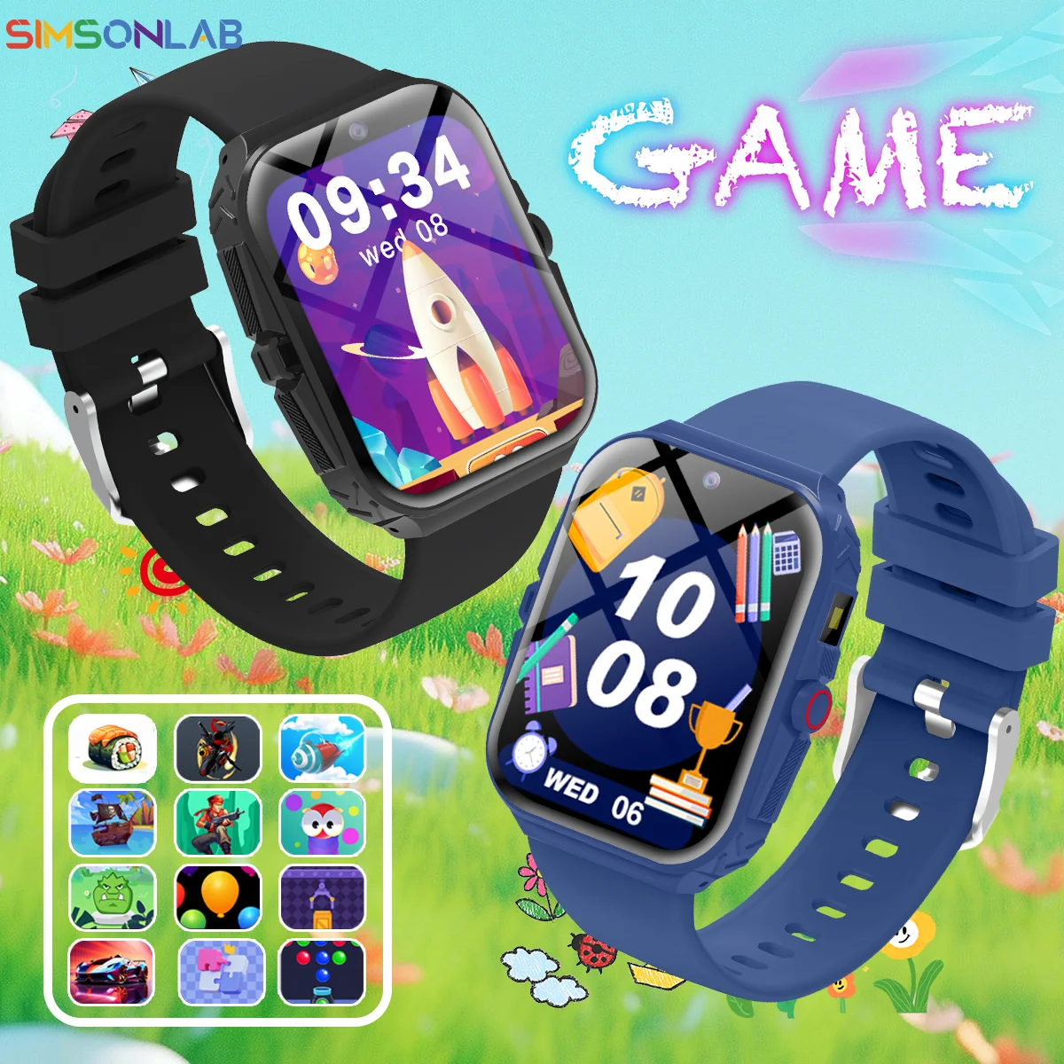 2026 Game Smartwatch for Children LED Flashlight Electronics Touch Screen HD Camera Alarm Kids Watch Boy Girl Birthday Gifts
2026 Game Smartwatch for Children LED Flashlight Electronics Touch Screen HD Camera Alarm Kids Watch Boy Girl Birthday Gifts