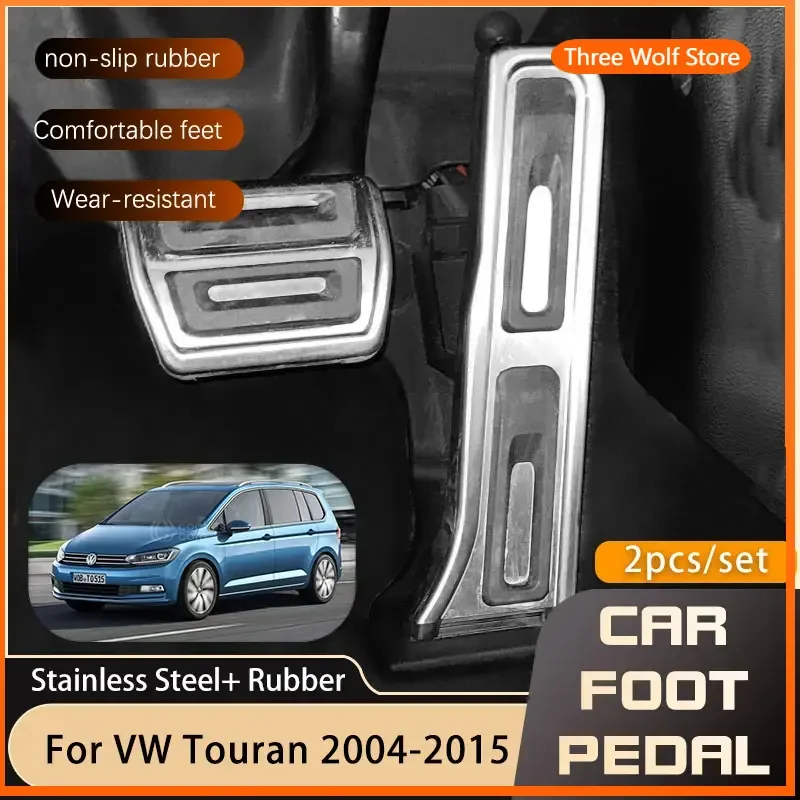 for Volkswagen VW Touran 1T 2004~2015 Car Foot Pedals No Drilling Fuel Accelerator Brake Pedal Cover Pad Car-styling Accessories
for Volkswagen VW Touran 1T 2004~2015 Car Foot Pedals No Drilling Fuel Accelerator Brake Pedal Cover Pad Car-styling Accessories