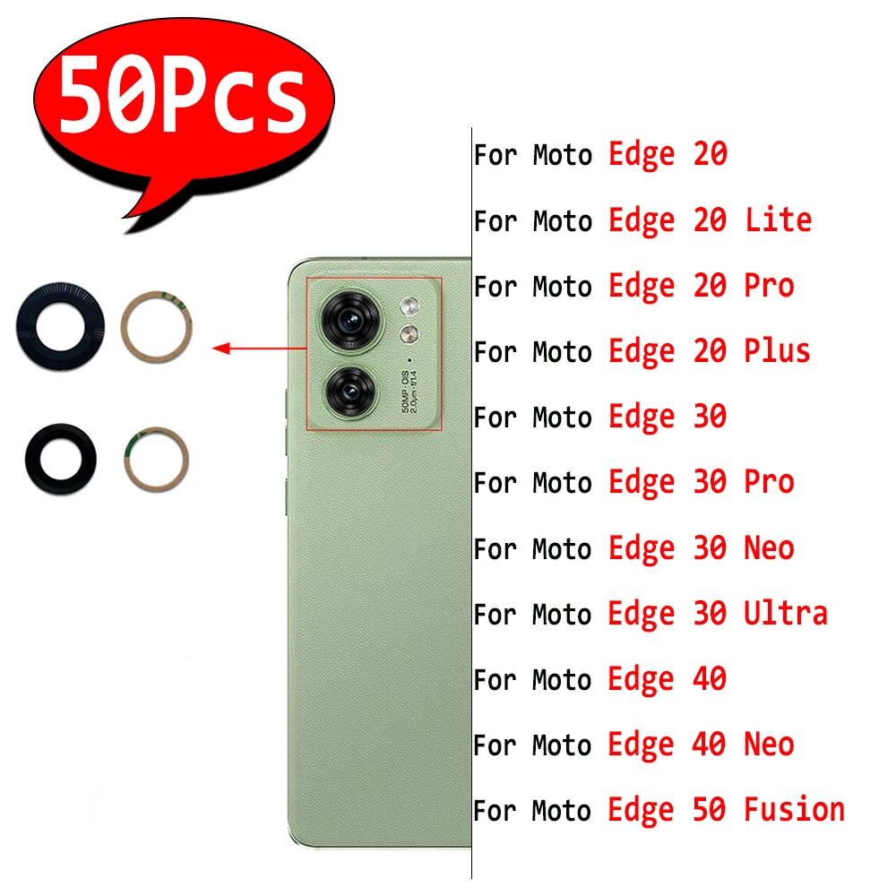 50 шт., новая стеклянная линза задней камеры с клеем для Moto Edge 20 Lite Plus 30 Pro 40 Neo 50 Fusion 30 Ultra
50 шт., новая стеклянная линза задней камеры с клеем для Moto Edge 20 Lite Plus 30 Pro 40 Neo 50 Fusion 30 Ultra