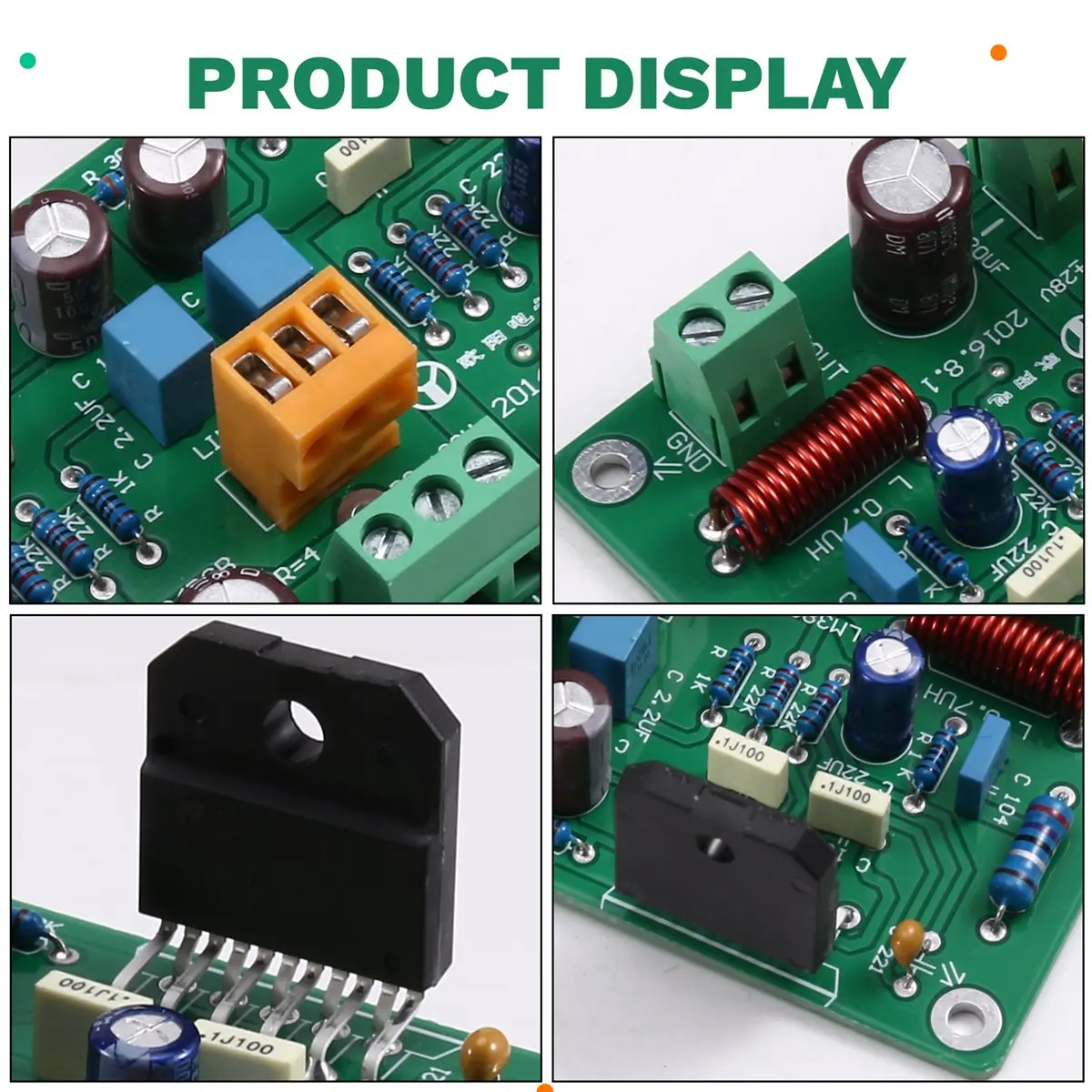 lucky LM3886 Stereo Amplifier Board,High-Fidelity Power Amplifier Board, Stereo Audio Amplifier Board,Low Noise,Low Distortion
lucky LM3886 Stereo Amplifier Board,High-Fidelity Power Amplifier Board, Stereo Audio Amplifier Board,Low Noise,Low Distortion