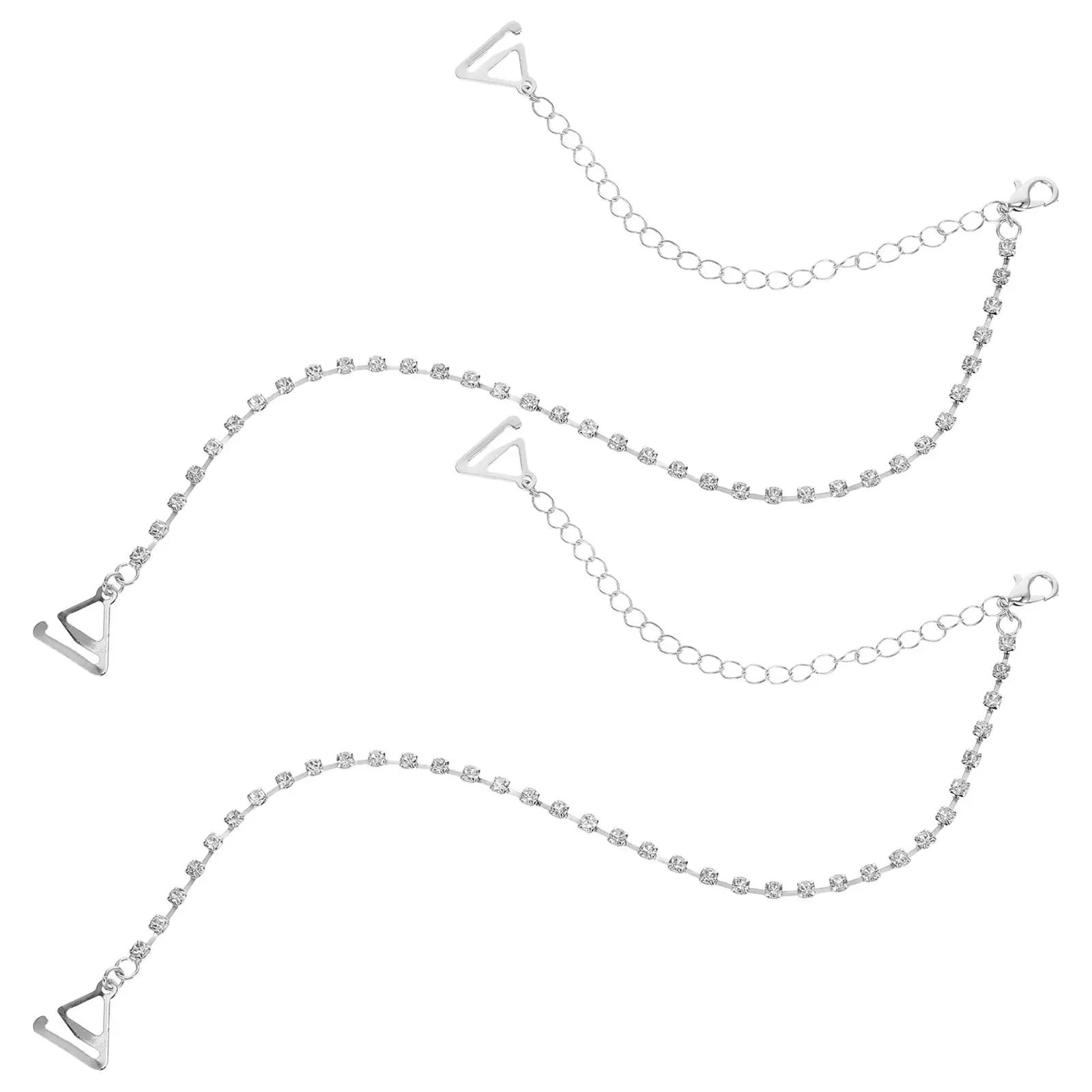 Bra Shoulder Strap Rhinstone Elastic Adjustable 35cm 48cm Hook Chain Women Lingerie Underwear Single Row Strap
Bra Shoulder Strap Rhinstone Elastic Adjustable 35cm 48cm Hook Chain Women Lingerie Underwear Single Row Strap