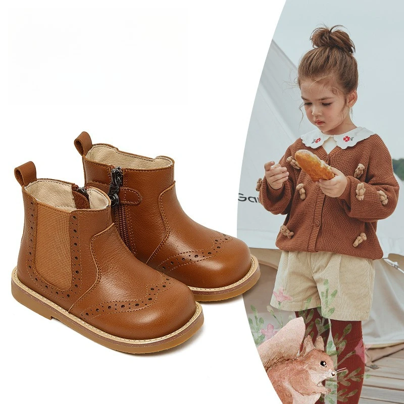 Children's boots new autumn and winter girls Martin boots soft-soled short boots
Children's boots new autumn and winter girls Martin boots soft-soled short boots