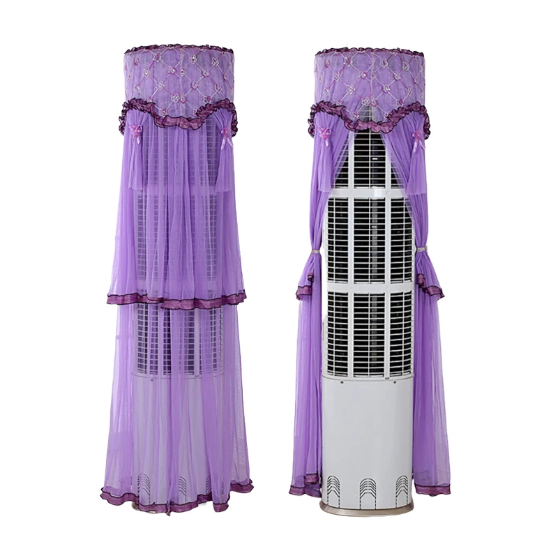 Cylindrical Air Conditioner Cover Lace Fabric Embroidered Cabinet Air Conditioning Dust Cover Round Cabinet Protective Case
Cylindrical Air Conditioner Cover Lace Fabric Embroidered Cabinet Air Conditioning Dust Cover Round Cabinet Protective Case