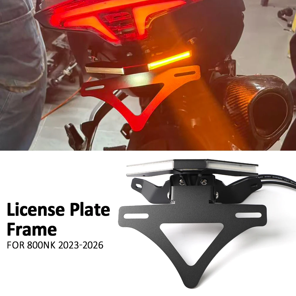 For CFMOTO 800NK For CF MOTO NK 800 NK Accessories Taillight License Plate Holder Rear Fender Eliminator Signal Light Bracket
For CFMOTO 800NK For CF MOTO NK 800 NK Accessories Taillight License Plate Holder Rear Fender Eliminator Signal Light Bracket