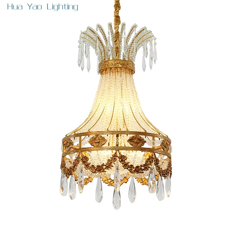 European Classic Creative Small Chandelier In Crystal - Brass, Perfect For Foyer And Apartment Aisle, Decorative Pendant Light
European Classic Creative Small Chandelier In Crystal - Brass, Perfect For Foyer And Apartment Aisle, Decorative Pendant Light