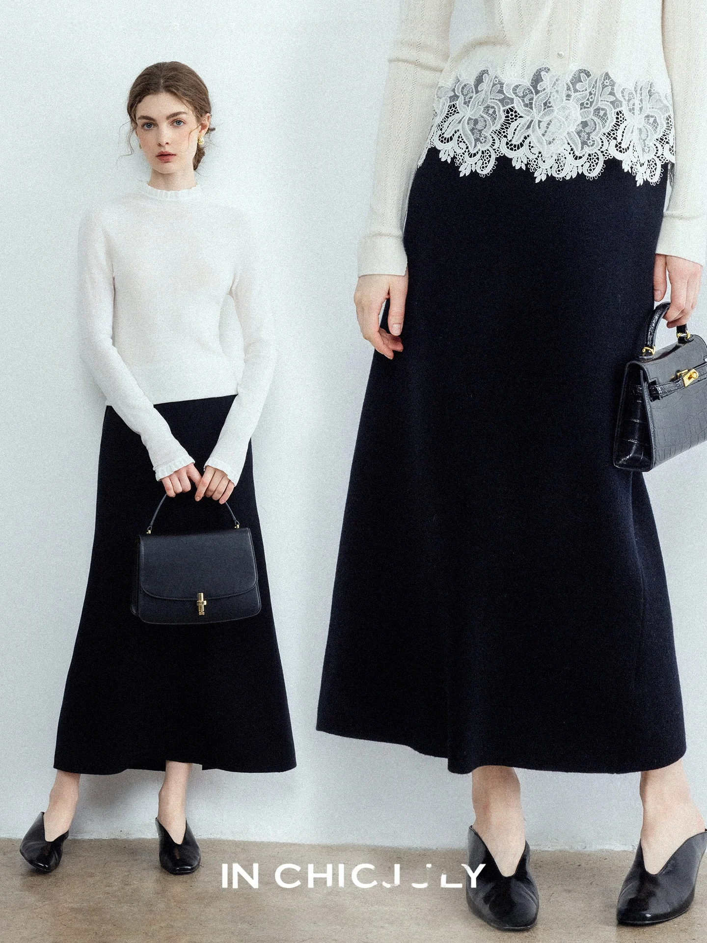 High Waist Long Bla Woolen Comfortable A-Line Skirt Versatile Four Seasons Faion High Quali Casual Sle Ci Commute
High Waist Long Bla Woolen Comfortable A-Line Skirt Versatile Four Seasons Faion High Quali Casual Sle Ci Commute