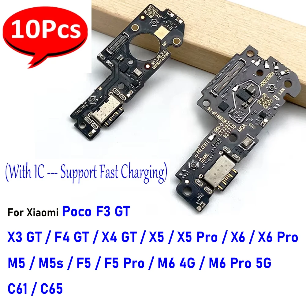 10 шт., НОВЫЙ USB-порт для зарядки, разъем док-станции, гибкий кабель для микрофона для Xiaomi Poco C61 F4 X4 X3 GT X5 F5 X6 Pro M5s F3 GT M
10 шт., НОВЫЙ USB-порт для зарядки, разъем док-станции, гибкий кабель для микрофона для Xiaomi Poco C61 F4 X4 X3 GT X5 F5 X6 Pro M5s F3 GT M