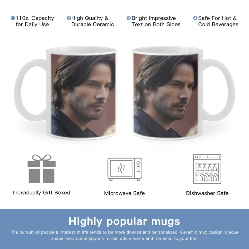 keanu Reeves Free shipping Coffee Cups Ceramic cups creative cups and cute mugs Personalized Gift Cup For Tea
keanu Reeves Free shipping Coffee Cups Ceramic cups creative cups and cute mugs Personalized Gift Cup For Tea