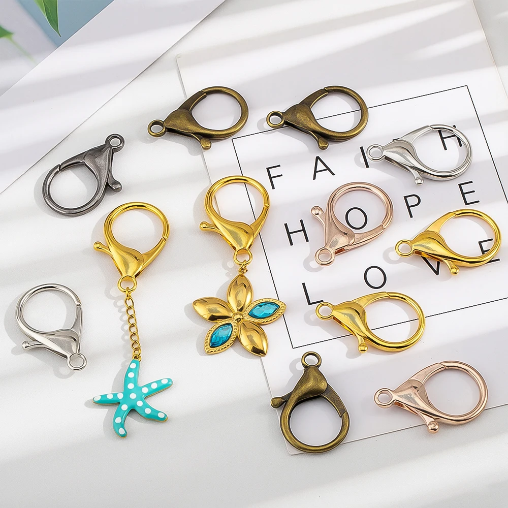 10pcs 35mm Big Lobster Clasps Keyring Hook Connector for DIY Keychains Making Accessories for Jewelry Making Crafts Wholesale
10pcs 35mm Big Lobster Clasps Keyring Hook Connector for DIY Keychains Making Accessories for Jewelry Making Crafts Wholesale