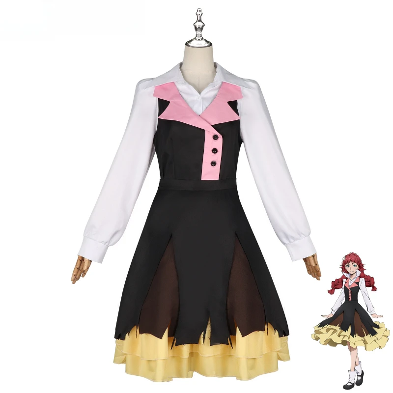 Adult Japanese Anime Lucy Maud Montgomery Cosplay Costume Top Skirt JK Red Wig Role Play Outfit
Adult Japanese Anime Lucy Maud Montgomery Cosplay Costume Top Skirt JK Red Wig Role Play Outfit