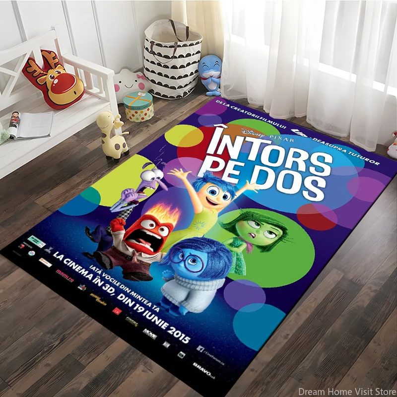 1PC MINISO Disney Cartoon Movie Inside Out Printed Area Rug Carpet for Living Room the Baby Bedroom Decor Sofa Doormat Kids Gift
1PC MINISO Disney Cartoon Movie Inside Out Printed Area Rug Carpet for Living Room the Baby Bedroom Decor Sofa Doormat Kids Gift