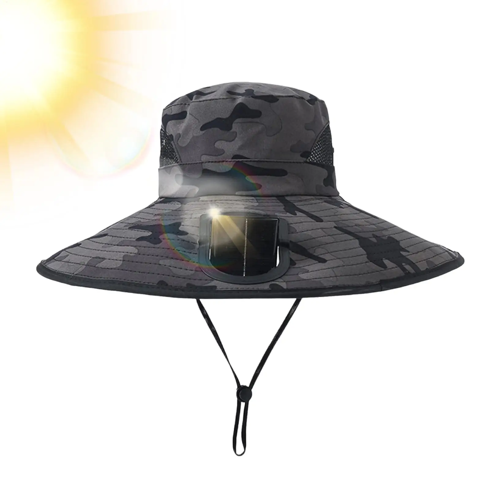 Fishing Hat Portable Wide Brim Headgear With Solar Fan Sun Bucket Solar Fans Hat For Hiking Camping Traveling Beach Picnic
Fishing Hat Portable Wide Brim Headgear With Solar Fan Sun Bucket Solar Fans Hat For Hiking Camping Traveling Beach Picnic