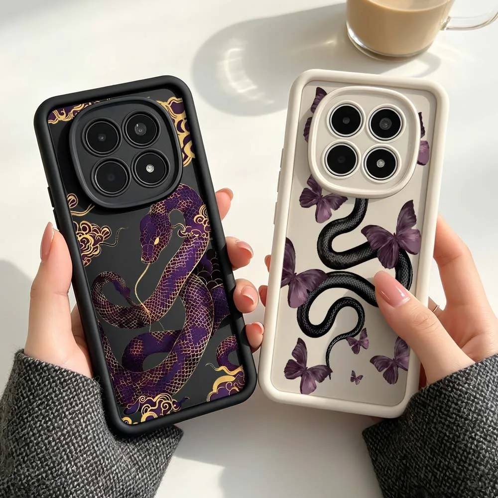 Snake Purple Butterflies For Xiaomi Redmi Note 15 14 13 13R 12 12R 11 11E 11T 11S Pro Plus 5G Eye Ladder Cover Phone Case
Snake Purple Butterflies For Xiaomi Redmi Note 15 14 13 13R 12 12R 11 11E 11T 11S Pro Plus 5G Eye Ladder Cover Phone Case