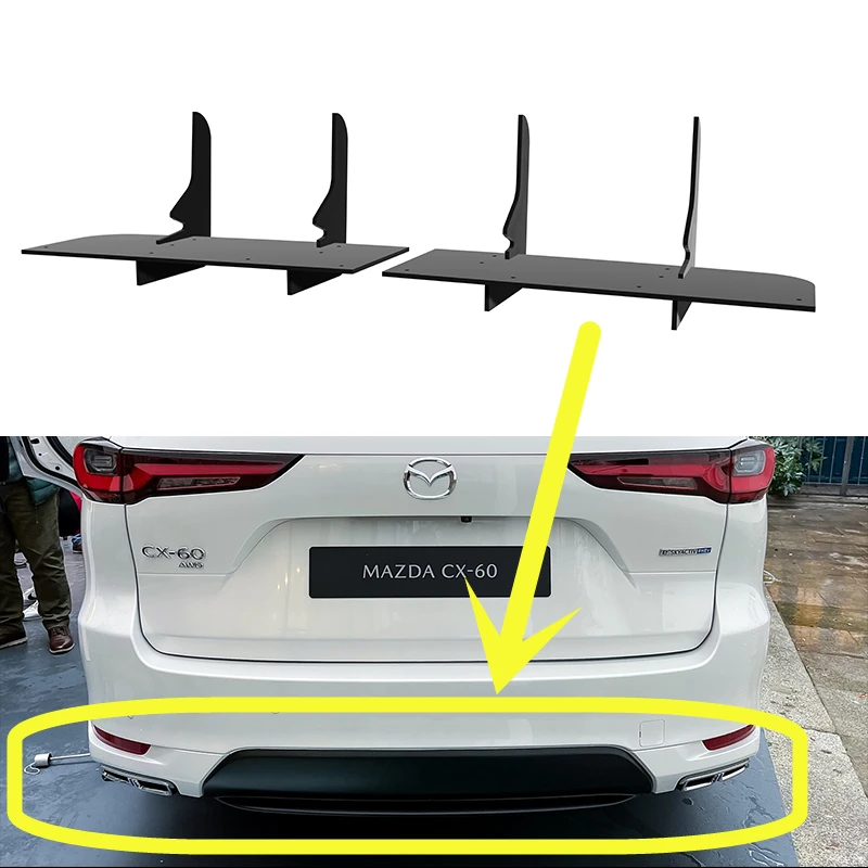 For Mazda CX-60 2022--2024 Year Rear Diffuser Bumper Lips Spoiler Splitter Body Kit Accessories
For Mazda CX-60 2022--2024 Year Rear Diffuser Bumper Lips Spoiler Splitter Body Kit Accessories