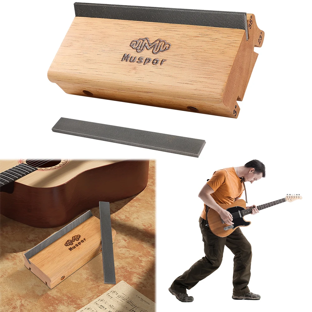 3/23/35 Degree Fingerboard Bevel-Flush File Solid Wood End Dressing Polishing File Fret End Trimming File Polishing File Tool
3/23/35 Degree Fingerboard Bevel-Flush File Solid Wood End Dressing Polishing File Fret End Trimming File Polishing File Tool