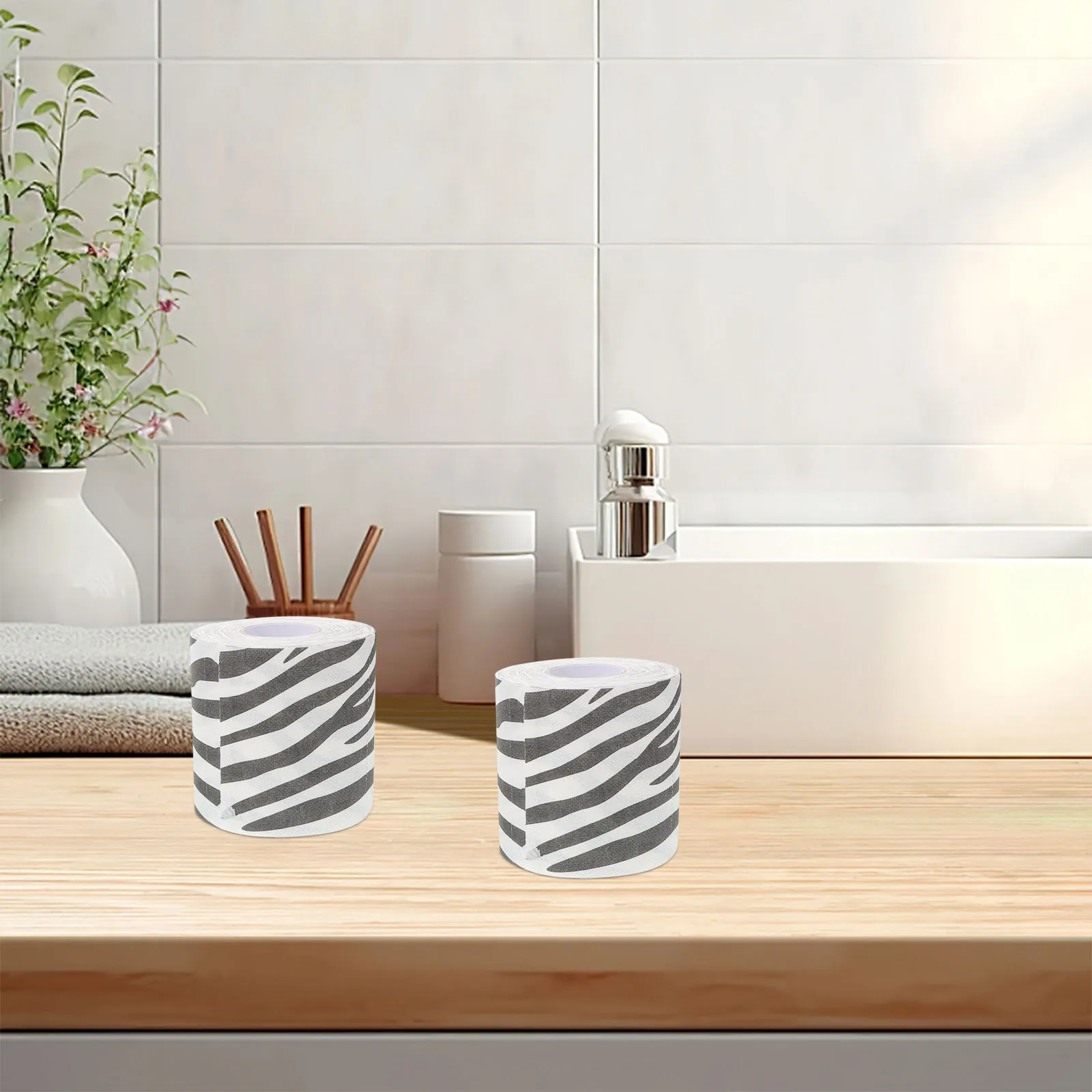Printed Roll Paper Toilet Leopard Zebra Pattern Napkins Soft Tear Resistant 3D Texture Home Use Bathroom Tissue
Printed Roll Paper Toilet Leopard Zebra Pattern Napkins Soft Tear Resistant 3D Texture Home Use Bathroom Tissue