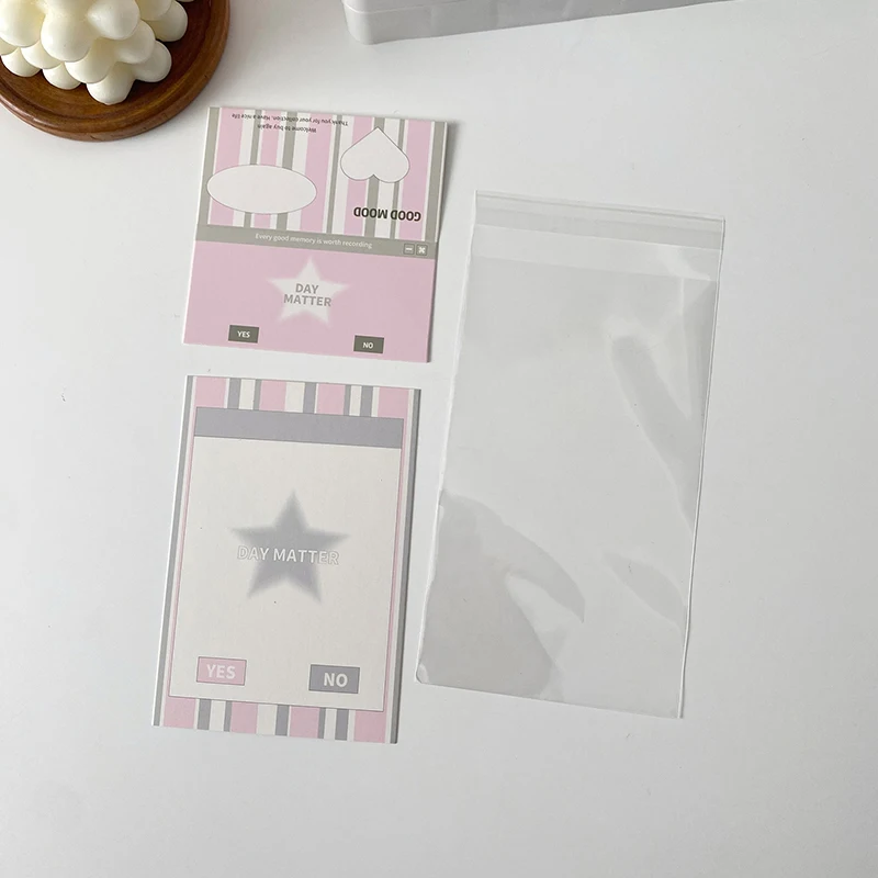 New 10PCS Ins Simple Card Head Packaging Material Paper Art Supplies DIY Gift Decoration Supplies Idol Cards Packaging Supplies
New 10PCS Ins Simple Card Head Packaging Material Paper Art Supplies DIY Gift Decoration Supplies Idol Cards Packaging Supplies