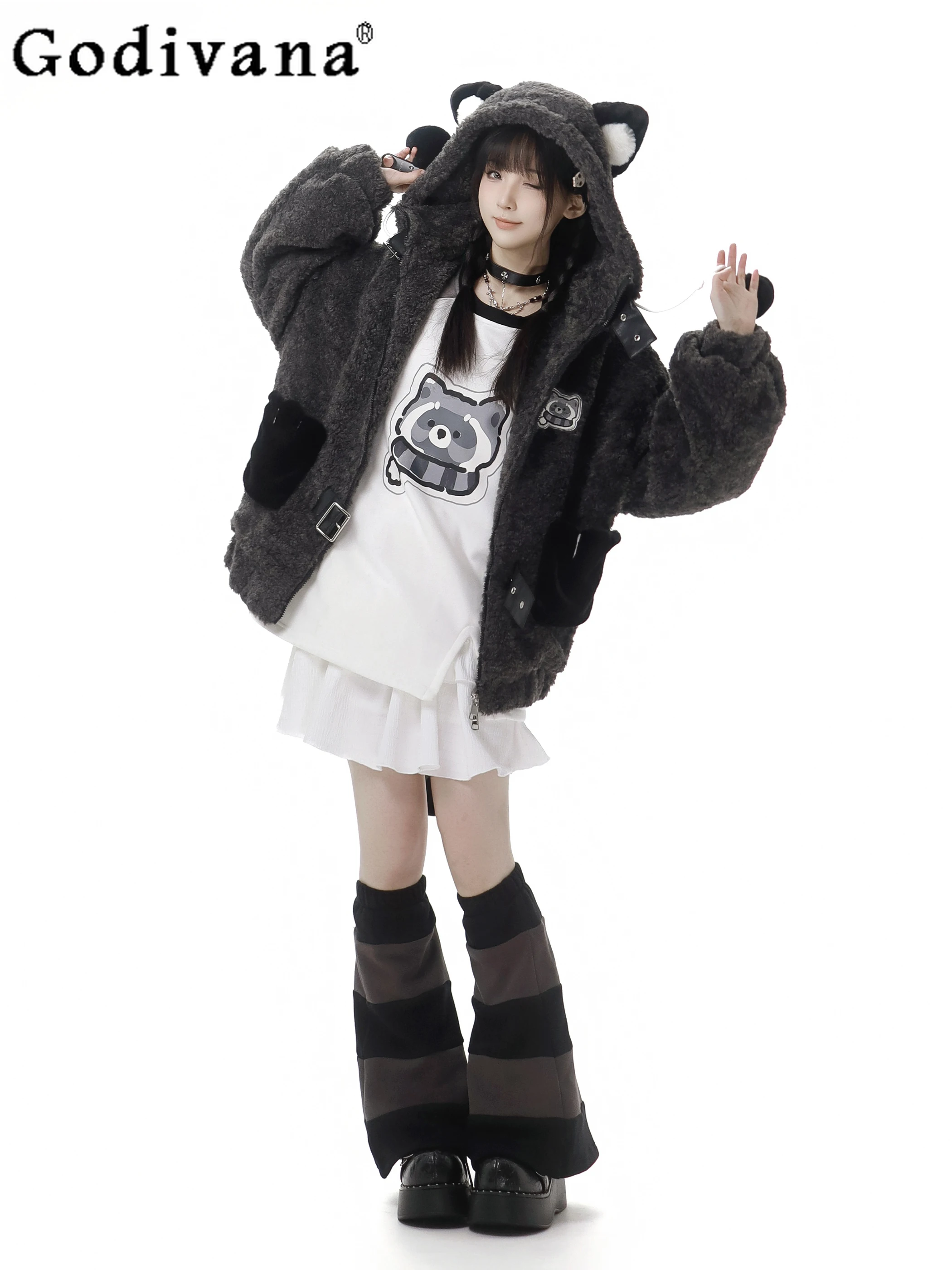 Оригинальный дизайн, субкультура, куртки из искусственного меха в стиле панк, новинка зимы 2025 года, милые крутые свободные теплые утепленные шубы для девочек, женские пальто
Оригинальный дизайн, субкультура, куртки из искусственного меха в стиле панк, новинка зимы 2025 года, милые крутые свободные теплые утепленные шубы для девочек, женские пальто