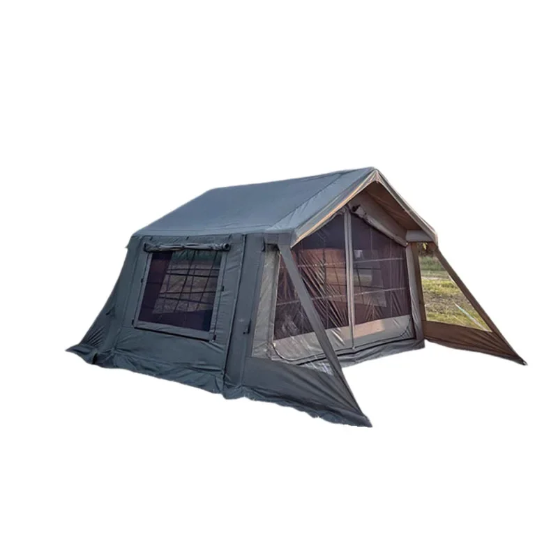 Inflatable tent Outdoor thickened rainproof family camping tent Portable small camp inflatable tent
Inflatable tent Outdoor thickened rainproof family camping tent Portable small camp inflatable tent