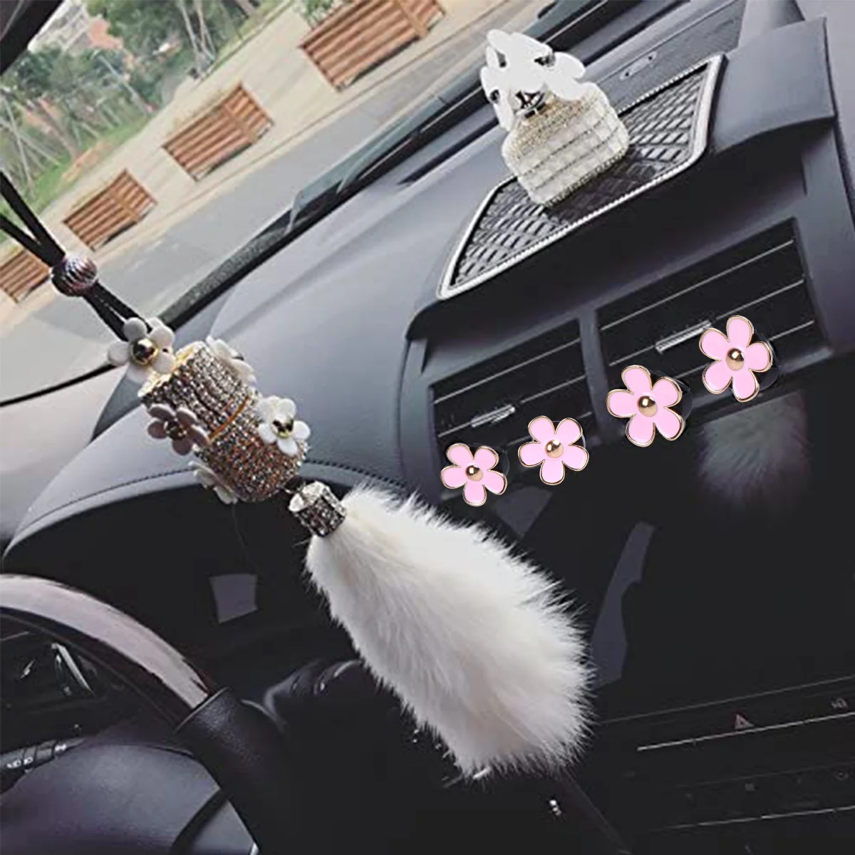 4Pcs Car Perfume Clip Flower Design Aromatherapy Diffuser Air Outlet Freshener Auto Interior Car Decoration Scented Air 
4Pcs Car Perfume Clip Flower Design Aromatherapy Diffuser Air Outlet Freshener Auto Interior Car Decoration Scented Air