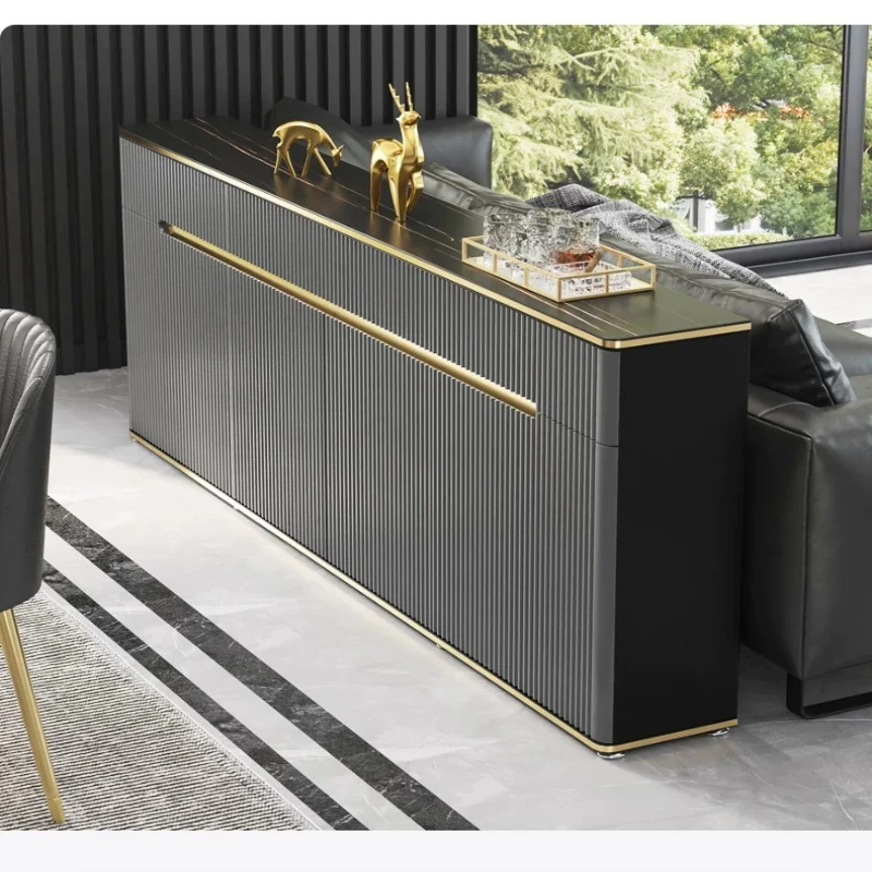 LH sofa back cabinet light luxury dining side locker rock slab modern style simple living room cabinet
LH sofa back cabinet light luxury dining side locker rock slab modern style simple living room cabinet