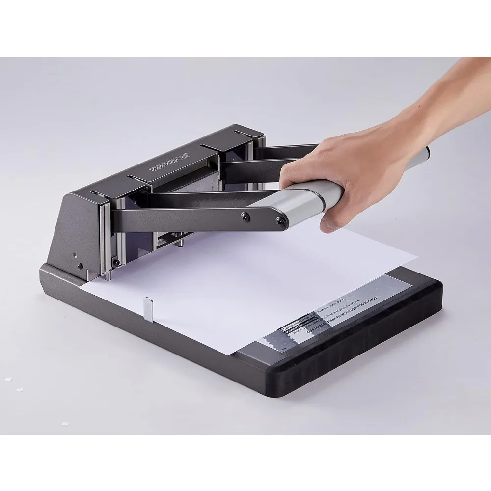 New upgrade Office Xtreme Duty Adjustable 2-3 Hole Punch, 130 Sheet Capacity, Heavy Duty Steel, Silver/Black,Easy to remove
New upgrade Office Xtreme Duty Adjustable 2-3 Hole Punch, 130 Sheet Capacity, Heavy Duty Steel, Silver/Black,Easy to remove