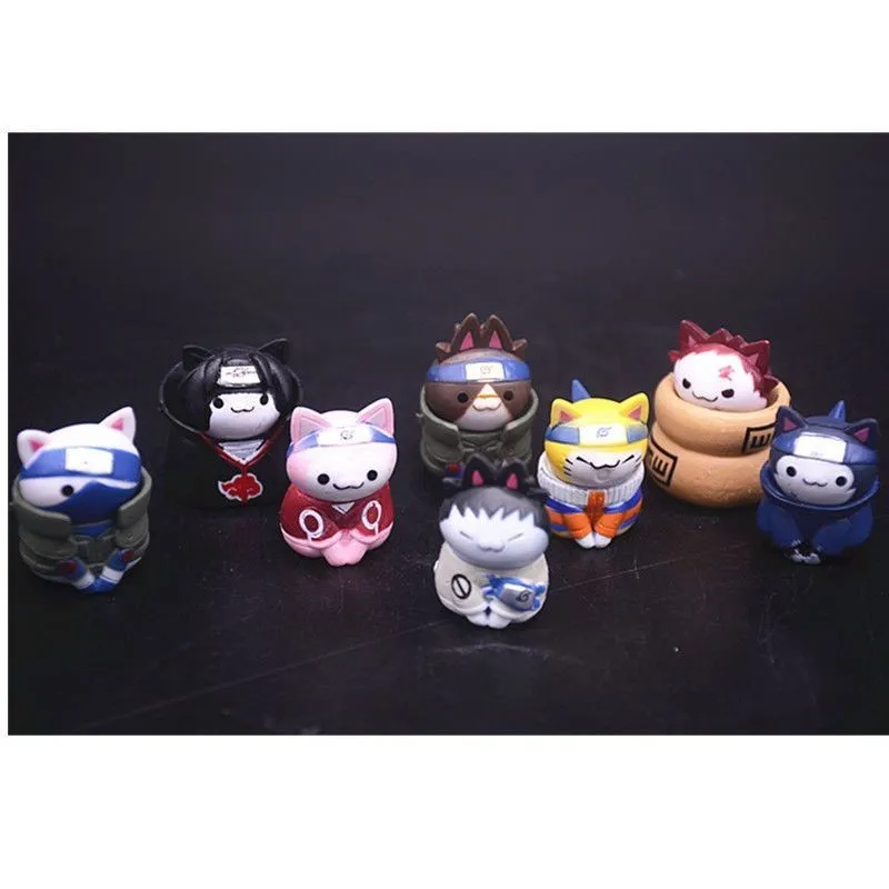 Cartoon animation Naruto figurine Naruto Sasuke Kakashi Haruno Sakura Itachi anime doll cat decoration
Cartoon animation Naruto figurine Naruto Sasuke Kakashi Haruno Sakura Itachi anime doll cat decoration