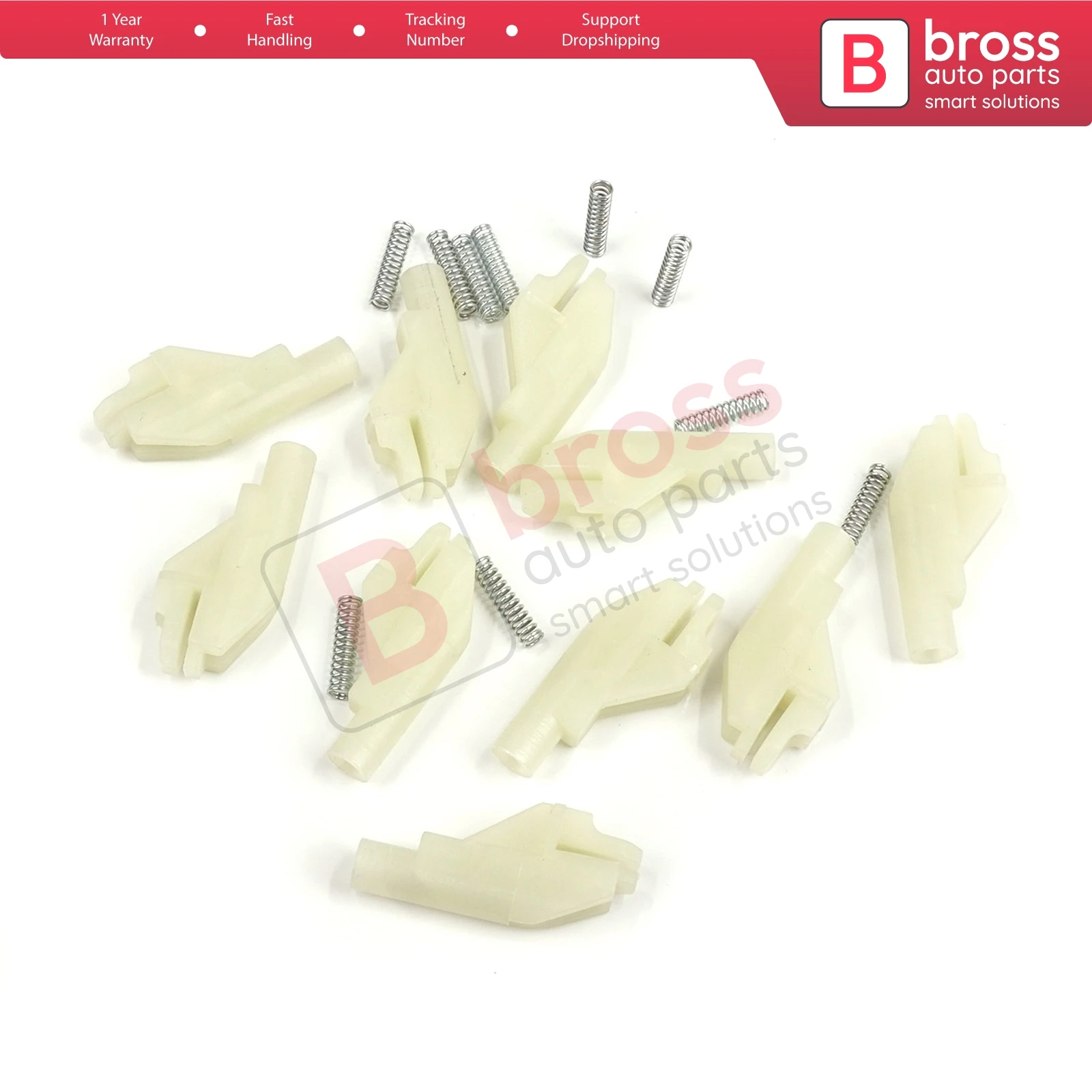 Bross Auto Parts BCP048 10 Pieces Cable End Rope Dowel for Window Regulator Winder Mechanism Type BCP048 Fast Handling
Bross Auto Parts BCP048 10 Pieces Cable End Rope Dowel for Window Regulator Winder Mechanism Type BCP048 Fast Handling