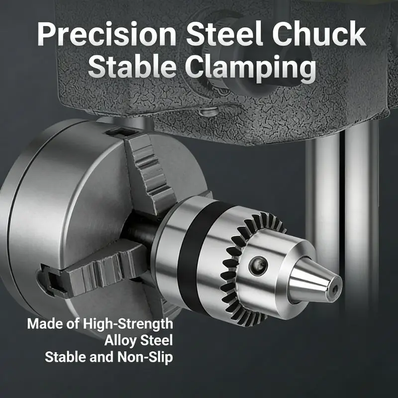 Wood Metal Drilling Precision Bench Drill 220V Small Industrial Grade Electric Drill For Home Repair
Wood Metal Drilling Precision Bench Drill 220V Small Industrial Grade Electric Drill For Home Repair