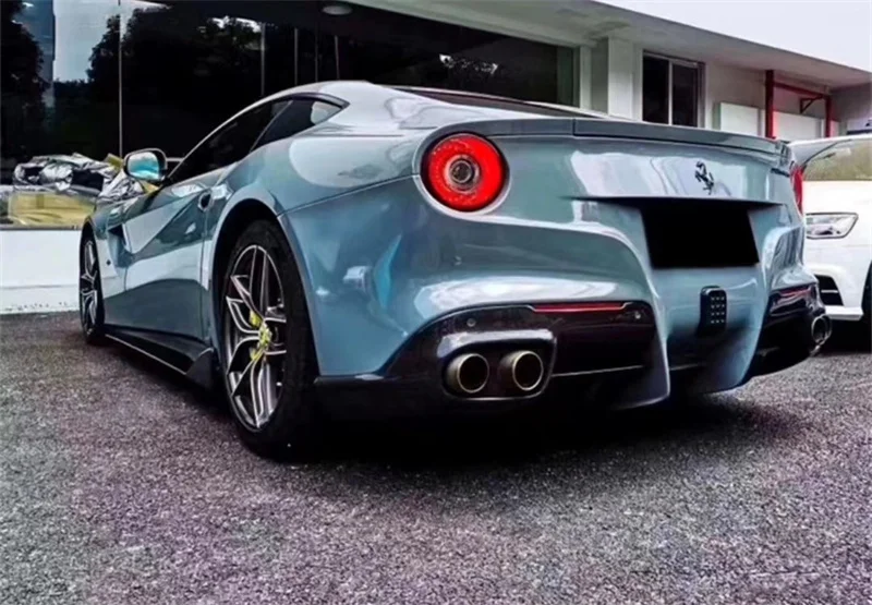 Используется для Ferrari F12, обновленный стиль RZ, матовый кованый передний бампер из углеродного волокна, боковые юбки, комплект заднего диффузора 
Используется для Ferrari F12, обновленный стиль RZ, матовый кованый передний бампер из углеродного волокна, боковые юбки, комплект заднего диффузора
