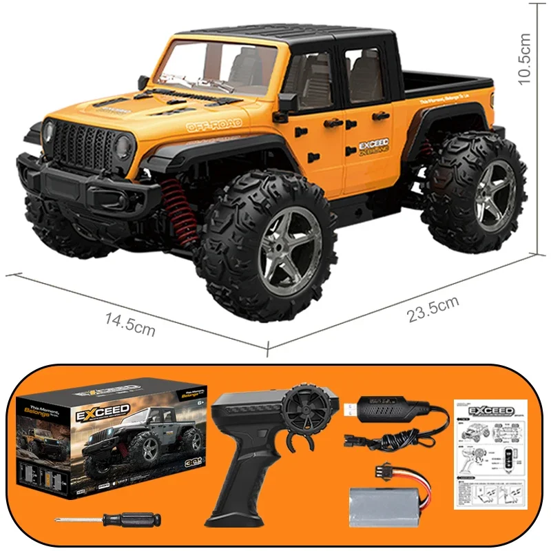 JJRC C8819 RC Cars 2.4G Remote Control High-Speed Off-Road Four-Wheel Drive Simulation Model Toy Car Toys for Boy
JJRC C8819 RC Cars 2.4G Remote Control High-Speed Off-Road Four-Wheel Drive Simulation Model Toy Car Toys for Boy