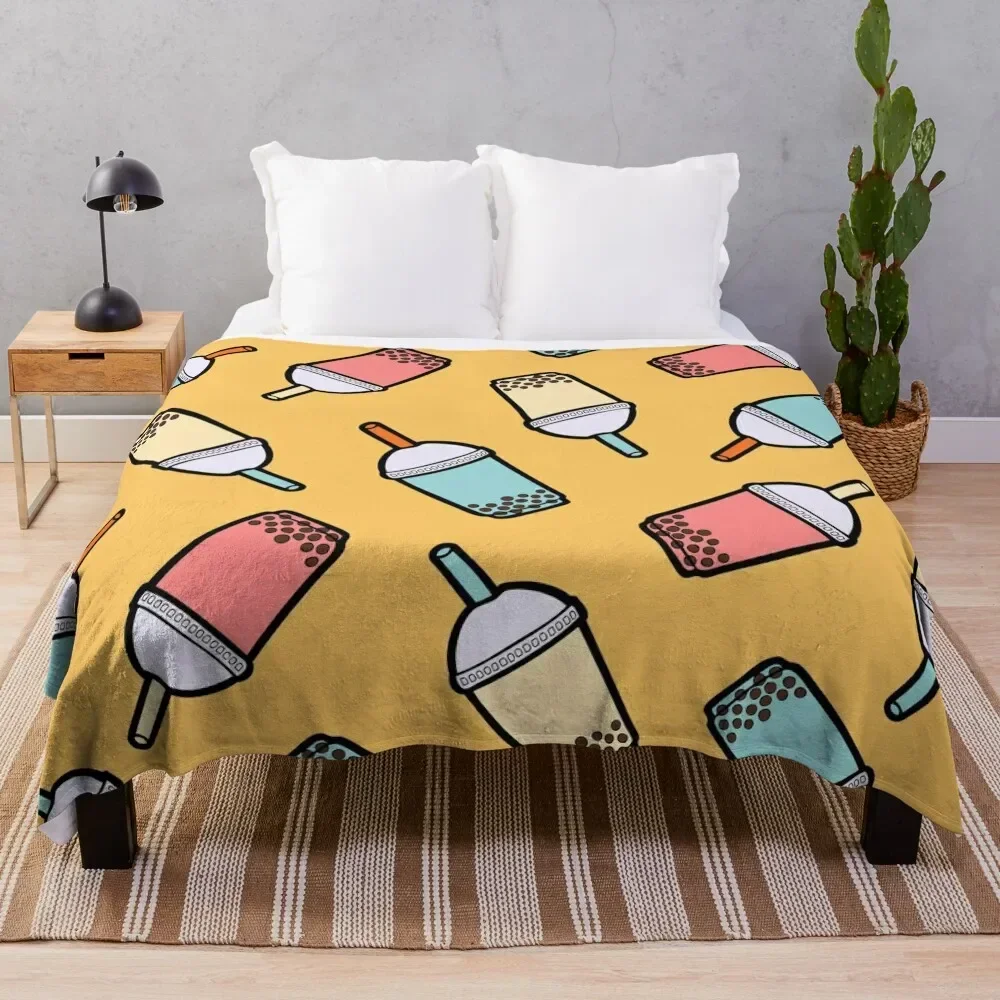 Bubble Tea Pattern Throw Blanket Soft Warm Blanket Gift for Men Women Adults
Bubble Tea Pattern Throw Blanket Soft Warm Blanket Gift for Men Women Adults