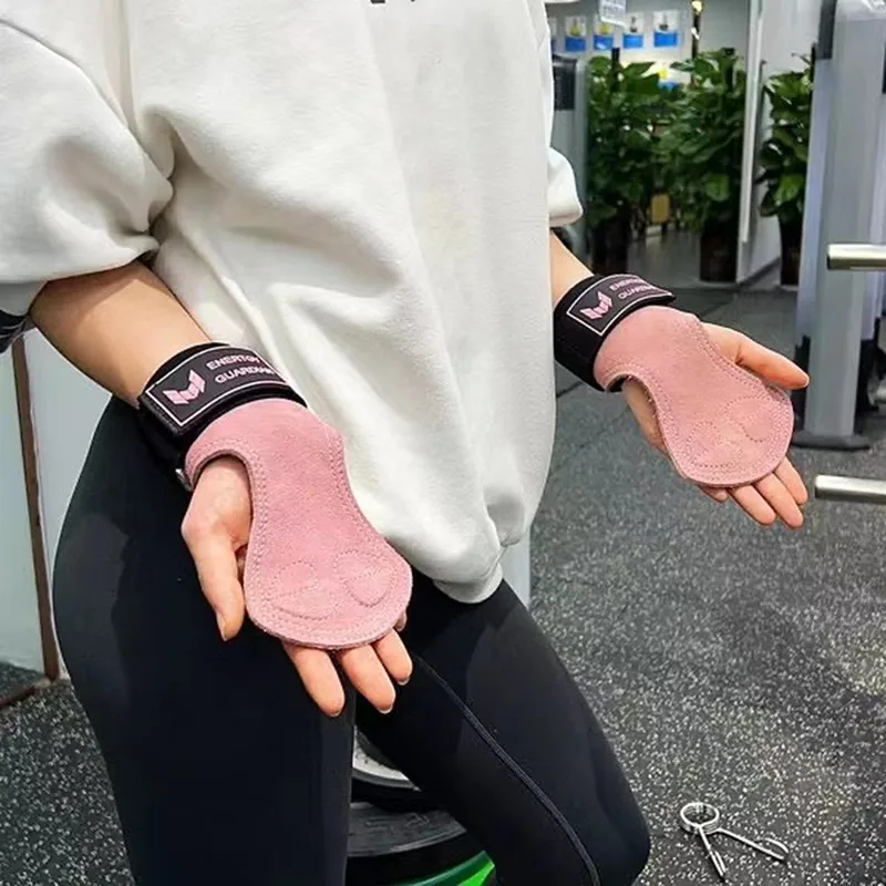 Cowhide Weight Lifting Grips Non-slip With Wrist Straps Lifting Strap Gym Deadlifts Pull Ups Lifting Gym Glove Bracer Protection
Cowhide Weight Lifting Grips Non-slip With Wrist Straps Lifting Strap Gym Deadlifts Pull Ups Lifting Gym Glove Bracer Protection