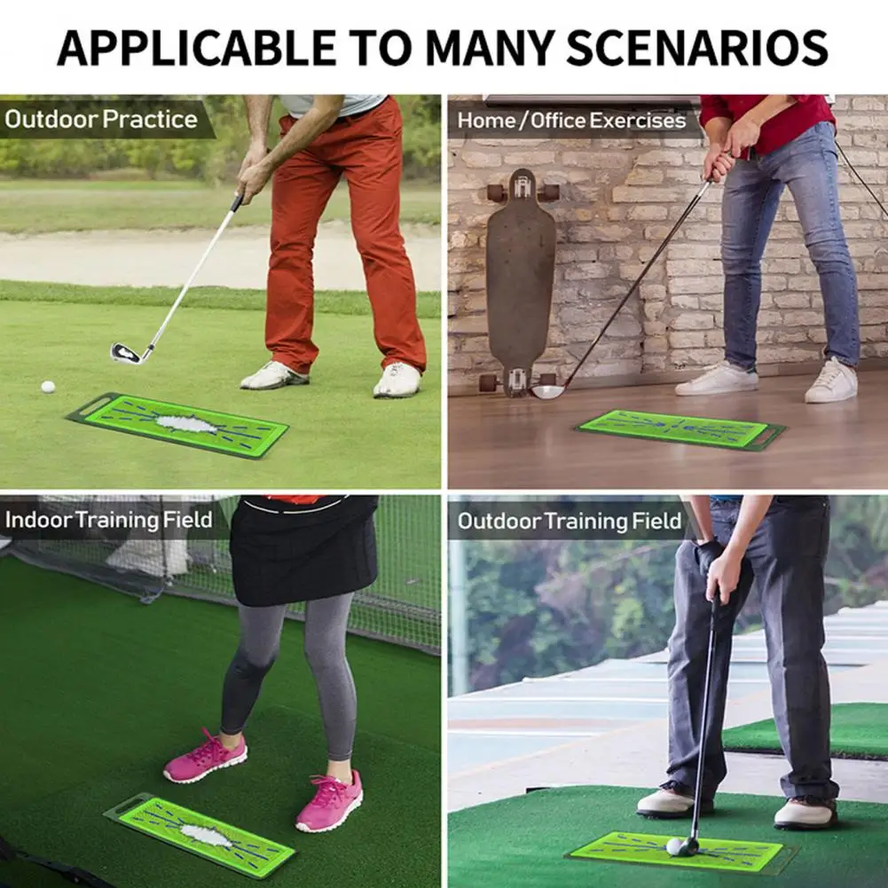 Golf Bag Attachable Hitting Mat Portable Golf Swing Pad with Anti-slip Impact Pads for Indoor/outdoor Training for Men
Golf Bag Attachable Hitting Mat Portable Golf Swing Pad with Anti-slip Impact Pads for Indoor/outdoor Training for Men