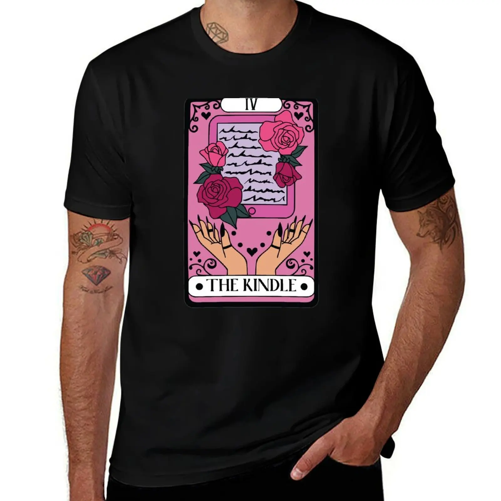 The Kindle Tarot Card T-Shirt sublime animal prinfor boys new edition clothing for men
The Kindle Tarot Card T-Shirt sublime animal prinfor boys new edition clothing for men