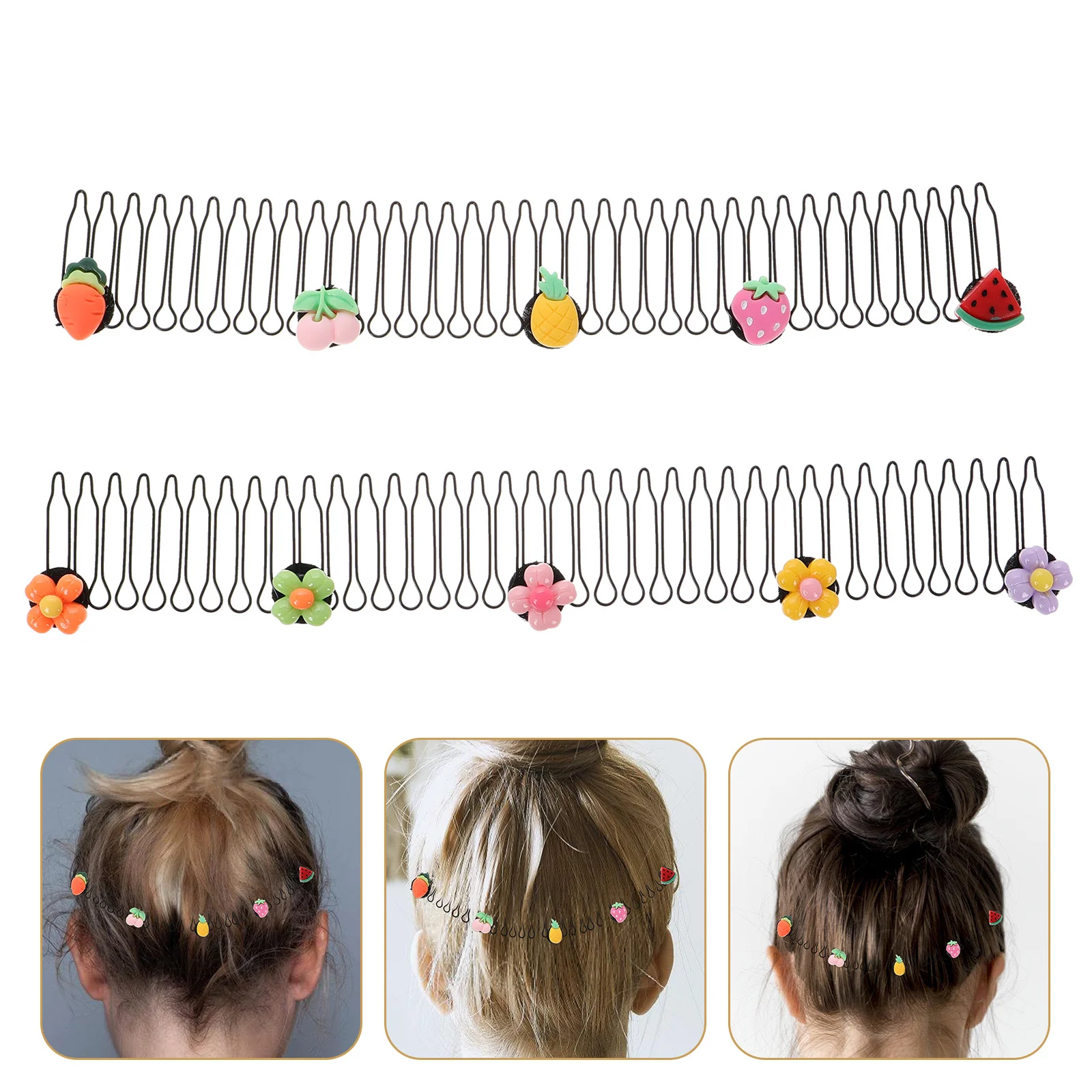 2Pcs Invisible Hair Combs Cute Designs for Kids Girls Styling Accessories Finishing Fixer Clips Tidy Stray Hairs Decorative
2Pcs Invisible Hair Combs Cute Designs for Kids Girls Styling Accessories Finishing Fixer Clips Tidy Stray Hairs Decorative