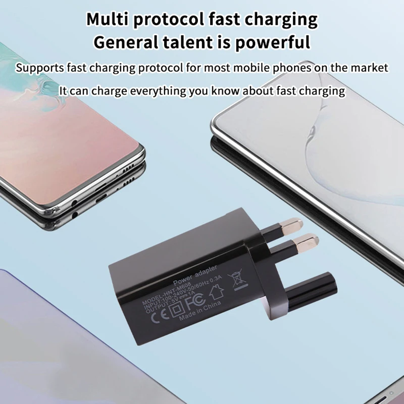 UK Plug Power Supply Mobile Phone Power Adapter Tablet Charging Head 5V 1A 2A Fast Charger Plug
UK Plug Power Supply Mobile Phone Power Adapter Tablet Charging Head 5V 1A 2A Fast Charger Plug