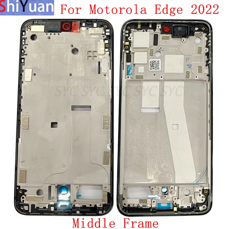 Housing Middle Frame LCD Bezel Plate For Motorola Edge 2022 Phone Metal LCD Frame Replacement Parts
Housing Middle Frame LCD Bezel Plate For Motorola Edge 2022 Phone Metal LCD Frame Replacement Parts