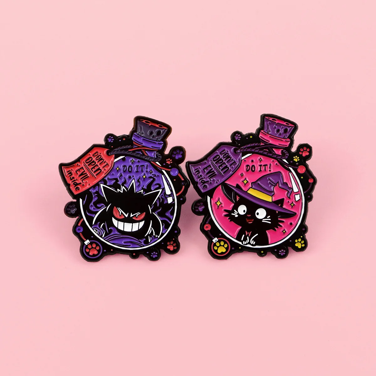 Gengar Cat Cute Metal Enamel Pin Brooches Bag Lapel Pins Cartoon Badges on Backpack Accessories Decorative Jewelry Gifts
Gengar Cat Cute Metal Enamel Pin Brooches Bag Lapel Pins Cartoon Badges on Backpack Accessories Decorative Jewelry Gifts