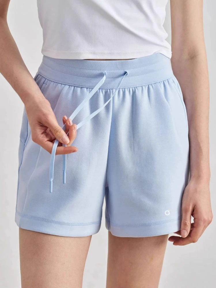 Elastic Waist Comfort Breathable Yoga Shorts AL Loose Sports Casual Shorts Solid Color Simple Running Fitness Women's Shorts
Elastic Waist Comfort Breathable Yoga Shorts AL Loose Sports Casual Shorts Solid Color Simple Running Fitness Women's Shorts