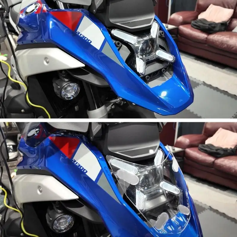6XDB Lightweight ABS Metal Headlight Protector Headlight Cover Ensures Stability Simple to Use for R1300GS ADV
6XDB Lightweight ABS Metal Headlight Protector Headlight Cover Ensures Stability Simple to Use for R1300GS ADV