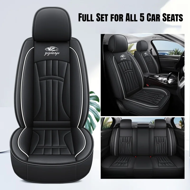 Full Car 5-Seater Pu Leather Car Seat Covers, Universal Fit, Breathable and Comfortable, Suitable for All Seasons, with 3D Side Support, Available in Various Colors, Suitable for Sedans, Suvs, Trucks and Other Vehicle Types
Full Car 5-Seater Pu Leather Car Seat Covers, Universal Fit, Breathable and Comfortable, Suitable for All Seasons, with 3D Side Support, Available in Various Colors, Suitable for Sedans, Suvs, Trucks and Other Vehicle Types