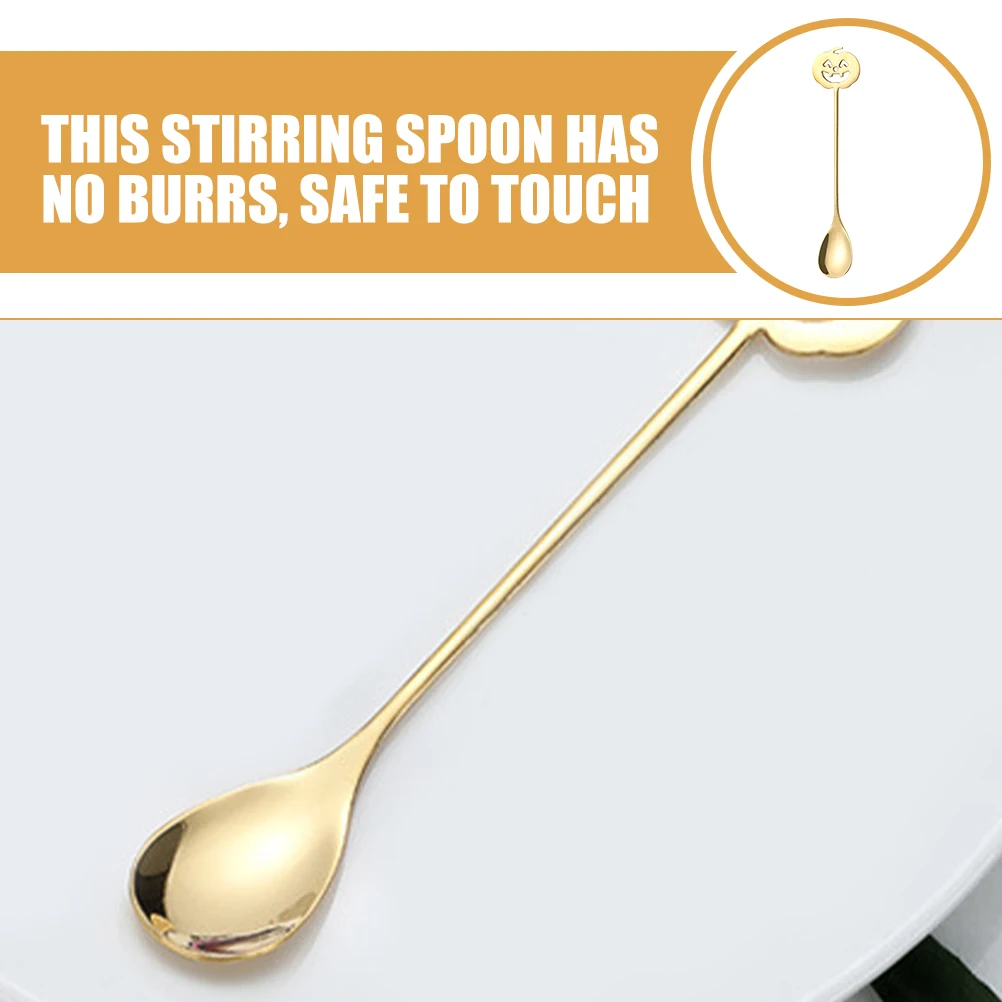 Pumpkin Head Spoon Mixing Spoons Silverware Household Coffee Stirring Stainless Steel Utensils
Pumpkin Head Spoon Mixing Spoons Silverware Household Coffee Stirring Stainless Steel Utensils