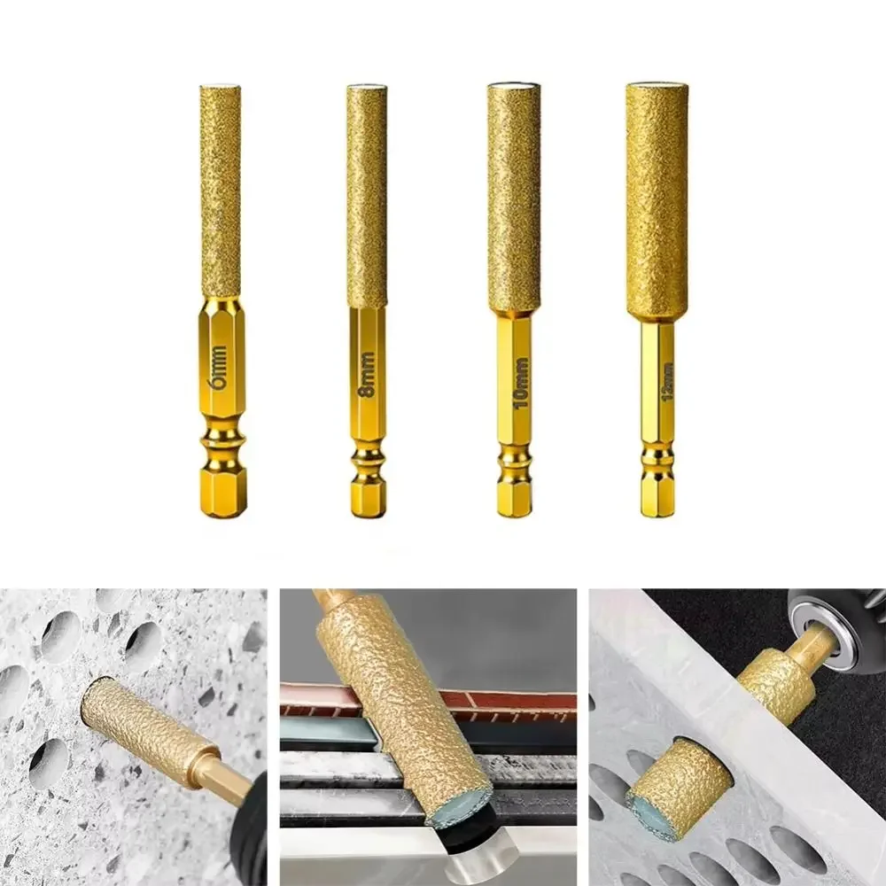 6/8/10/12mm Size Hexagonal Shank Core Drill Bit Hexagonal Shank Design Hole Expanding Tile Marble Drill Bit Edge Trimming
6/8/10/12mm Size Hexagonal Shank Core Drill Bit Hexagonal Shank Design Hole Expanding Tile Marble Drill Bit Edge Trimming