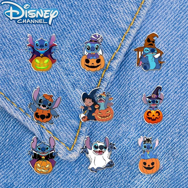 Halloween Disney Anime Lilo & Stitch Series Acrylic Brooch Kid Cartoon Stitch Cute Pumpkin Ghost Moulding Badge Decoration Gifts
Halloween Disney Anime Lilo & Stitch Series Acrylic Brooch Kid Cartoon Stitch Cute Pumpkin Ghost Moulding Badge Decoration Gifts