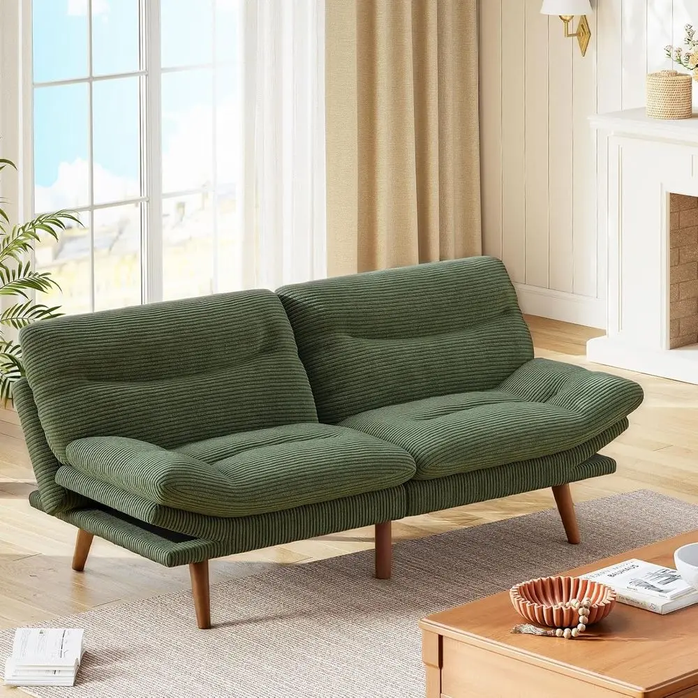 Кровать-софа Uton Soa, 66 дюймов, с регулируемой спинкой и подлокотниками, трансформируемая в маленькую кровать или для небольших квартир, для кабинета
Кровать-софа Uton Soa, 66 дюймов, с регулируемой спинкой и подлокотниками, трансформируемая в маленькую кровать или для небольших квартир, для кабинета