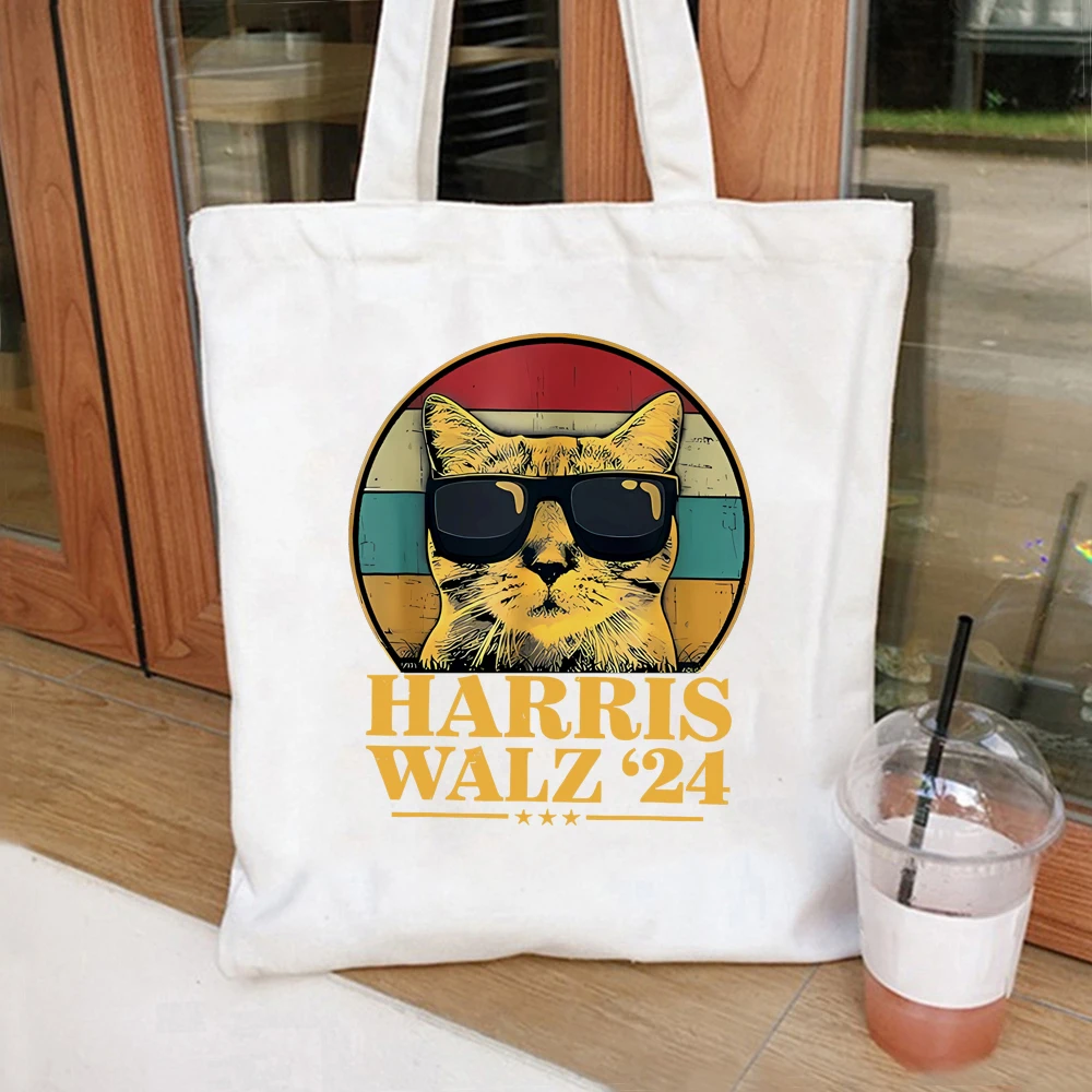 Harris Walz Tote Bag Madam President Election Women Shopping Bag Democratic Rally Kamala Handbag Cat Lady Harris Waltz Tote Bags
Harris Walz Tote Bag Madam President Election Women Shopping Bag Democratic Rally Kamala Handbag Cat Lady Harris Waltz Tote Bags